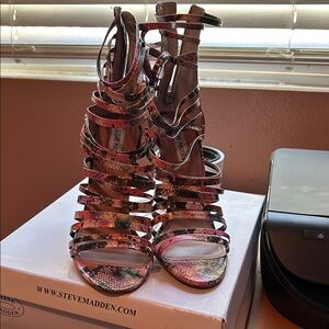 Steve Madden Colorful Strappy Heels